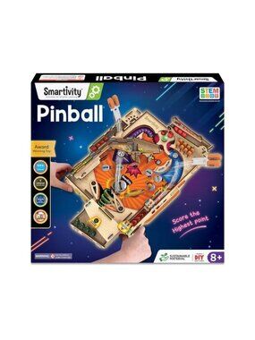Smartivity DIY Pinball Machine STEM Kit Build & Play Arcade Game Award-Winning